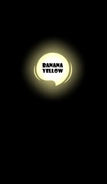 [LINE着せ替え] Banana Yellow In Black Vr.7 (JP)の画像1