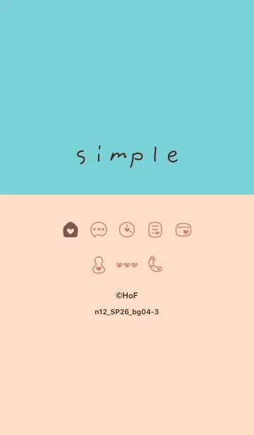 [LINE着せ替え] n12.26_ベージュ4-3の画像1