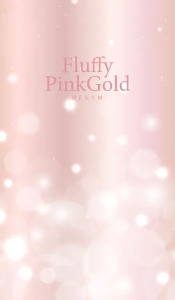 [LINE着せ替え] Fluffy Pink Gold - MEKYM - 2の画像1