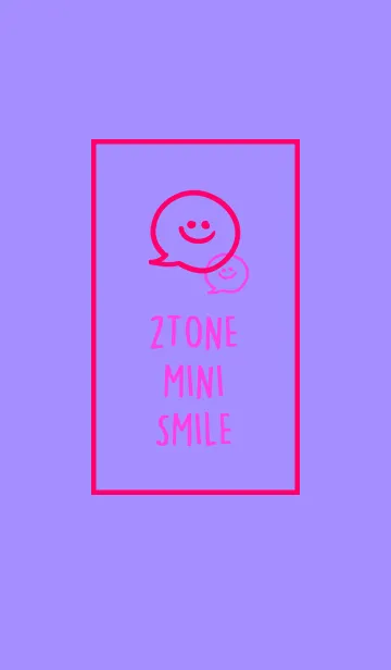 [LINE着せ替え] 2トーン ミニ スマイル 2 30の画像1