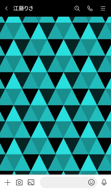 [LINE着せ替え] ザ トライアングル 037の画像3