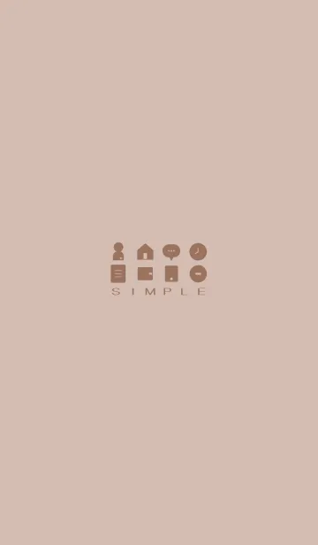 シンプル（beige brown)V.870の着せ替えメイン画像