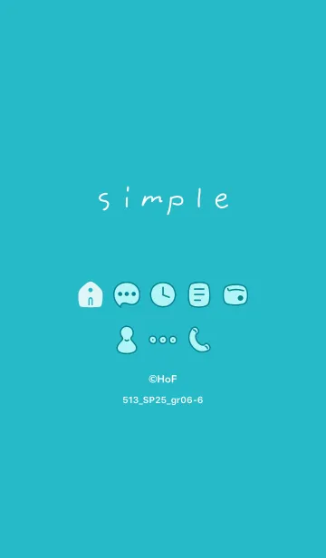 [LINE着せ替え] 513.25_グリーン6-6の画像1