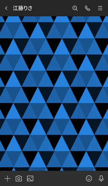 [LINE着せ替え] ザ トライアングル 038の画像3