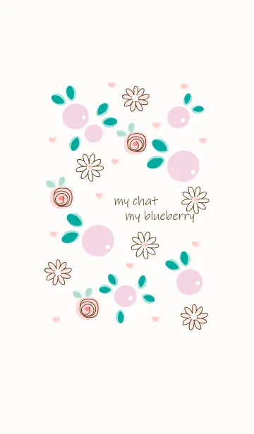[LINE着せ替え] Lovely blueberry 3 ^^の画像1