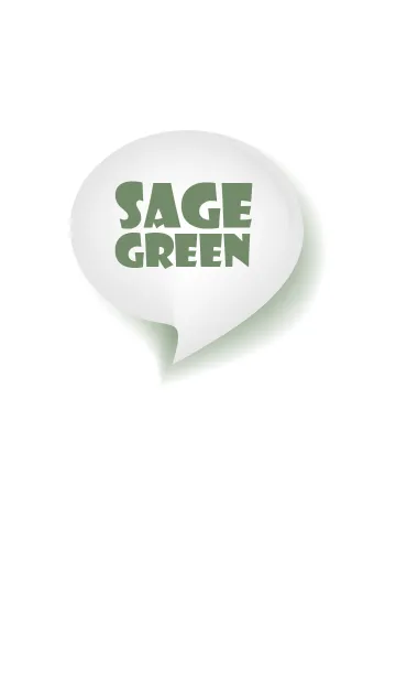 [LINE着せ替え] Sage Green  & White Theme Vr.3 (JP)の画像1