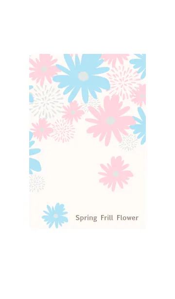 [LINE着せ替え] Spring Frill Flower 1の画像1