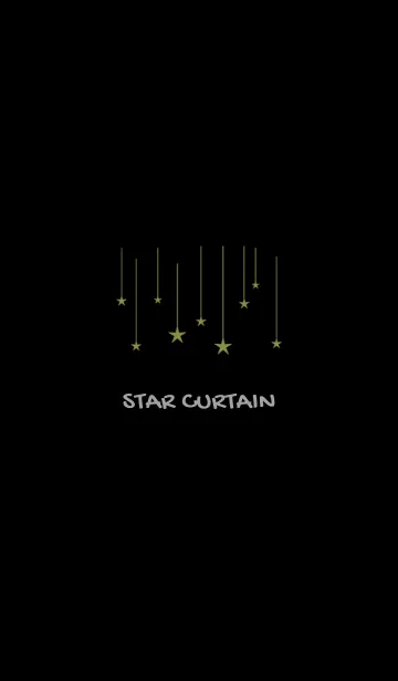 [LINE着せ替え] スター カーテン 4の画像1