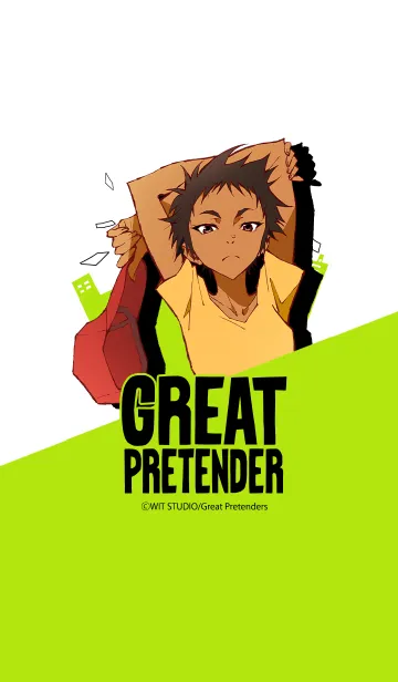 TVアニメ「GREAT PRETENDER」アビーverの着せ替えメイン画像