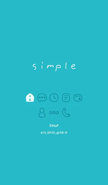 [LINE着せ替え] a13.25_グリーン6-9の画像1