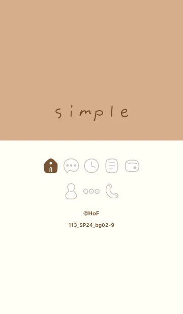 [LINE着せ替え] 113.24_ベージュ2-9の画像1