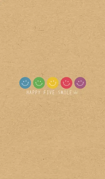 - HAPPY FIVE SMILE - CROWN 25の着せ替えメイン画像