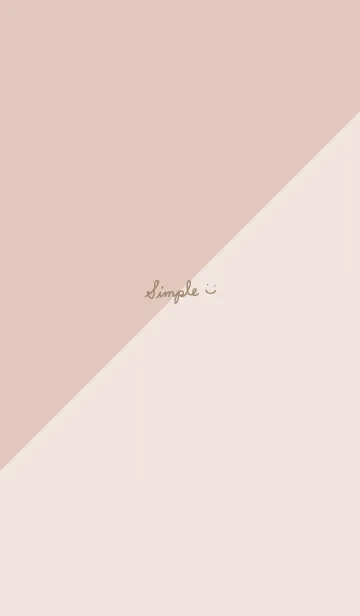 [LINE着せ替え] 2色半分 ブラウン4の画像1