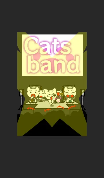 [LINE着せ替え] Cats bandの画像1