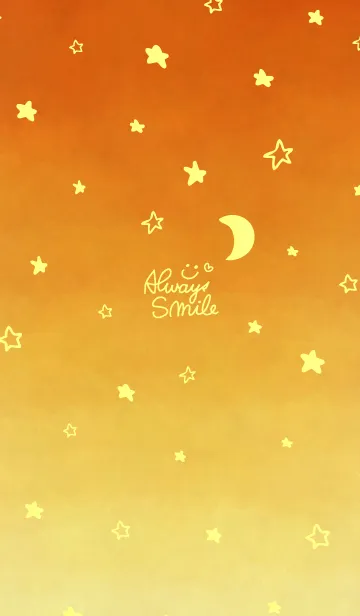 [LINE着せ替え] 空が綺麗、星がキラキラしてる。8の画像1