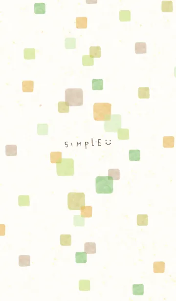 [LINE着せ替え] 水彩 秋色 四角23の画像1