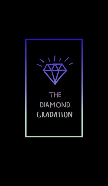 [LINE着せ替え] ザ ダイアモンド グラデーション 33の画像1