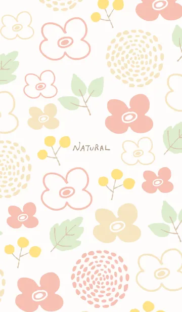 花 芽吹き オフホワイトの着せ替えメイン画像
