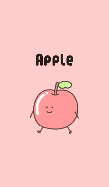[LINE着せ替え] しゃくしゃくリンゴ3の画像1