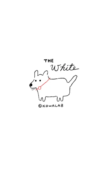 [LINE着せ替え] The White. Jの画像1
