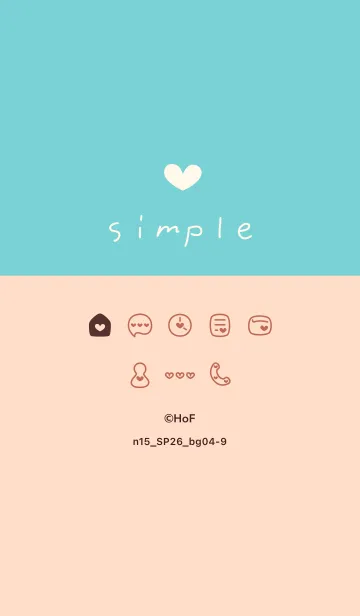 [LINE着せ替え] n15.26_ベージュ4-9の画像1