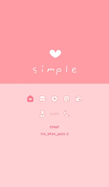 [LINE着せ替え] 114.24_ピンク2-3の画像1