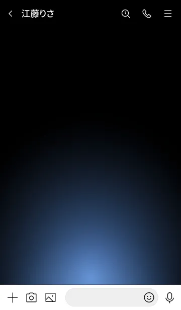 [LINE着せ替え] HYACINTH BLUE LIGHT ICON THEMEの画像3