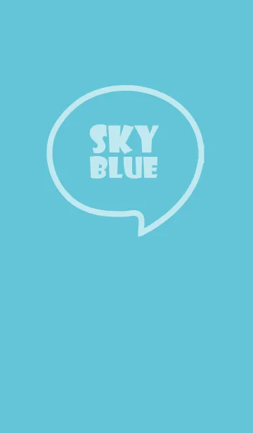 [LINE着せ替え] Love Sky Blue Theme Vr.6 (JP)の画像1