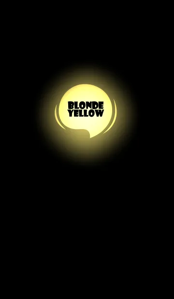 [LINE着せ替え] Blonde Yellow In Black Vr.7 (JP)の画像1