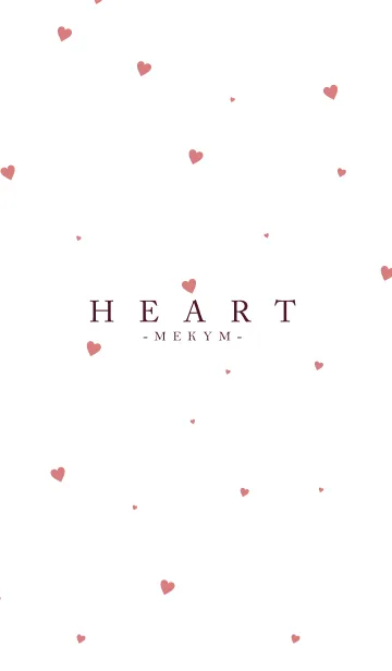 [LINE着せ替え] HEART Red -MEKYM- 24の画像1