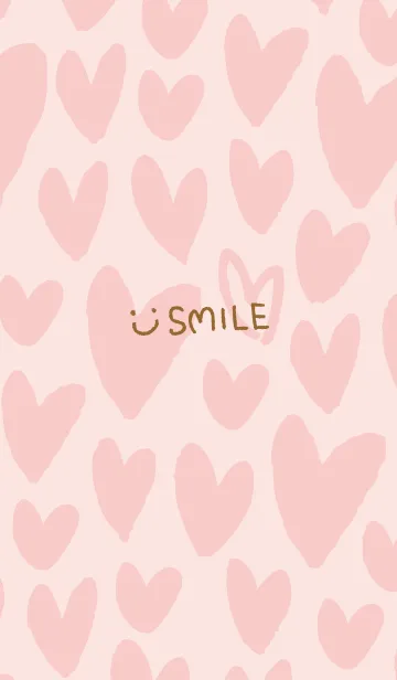 [LINE着せ替え] ハートたくさんピンクピンク4の画像1