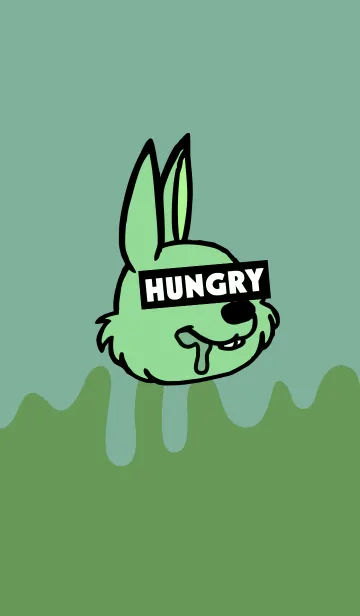 [LINE着せ替え] ハングリー ラビット 037の画像1