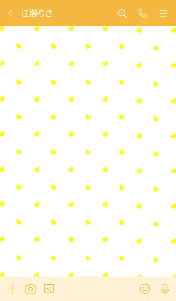 [LINE着せ替え] ミニ ハート 03の画像3