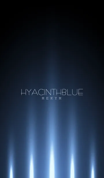 [LINE着せ替え] HYACINTHBLUE LIGHT. -MEKYM-の画像1