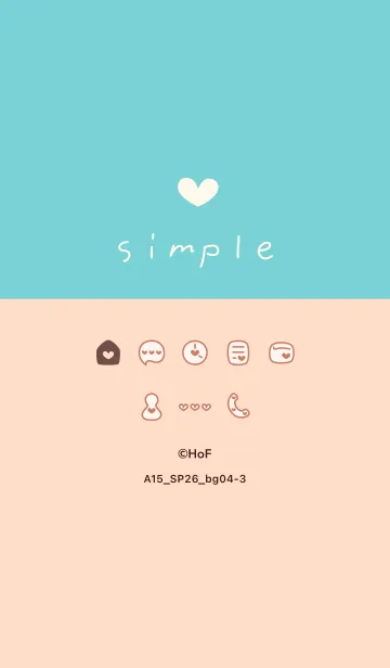 [LINE着せ替え] A15.26_ベージュ4-3の画像1