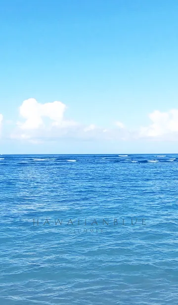 [LINE着せ替え] HAWAIIAN BLUE 18 -SEA-の画像1