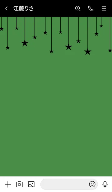 [LINE着せ替え] スター カーテン 7の画像3