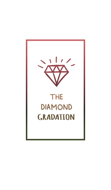 [LINE着せ替え] ザ ダイアモンド グラデーション 34の画像1