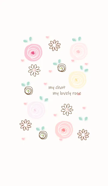 [LINE着せ替え] Roses in the garden 4の画像1