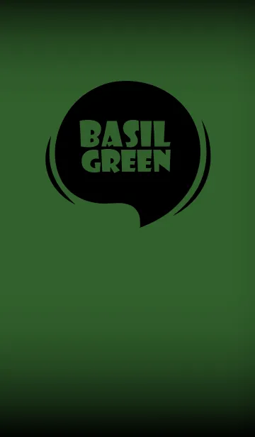 [LINE着せ替え] Basil Green and Black Vr.7 (JP)の画像1