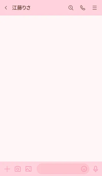 [LINE着せ替え] Initial-K *Happy Pink*の画像3