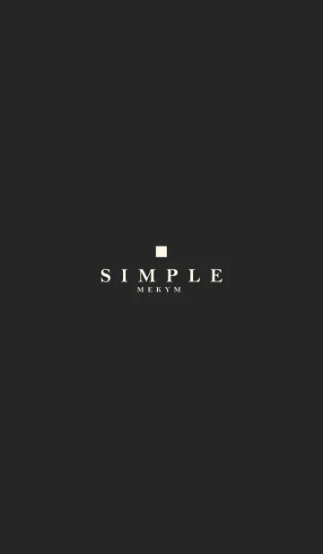 [LINE着せ替え] MATTE BLACK -SIMPLE SQUARE- 17の画像1