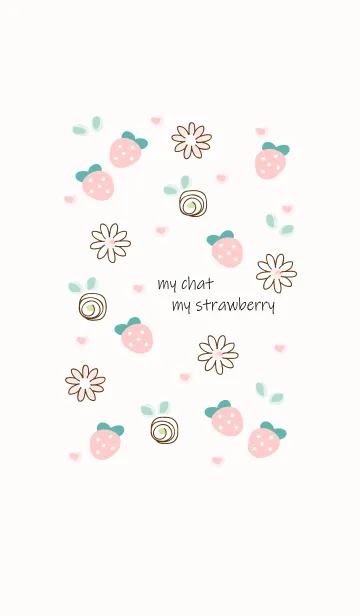 [LINE着せ替え] Pink strawberry 3 ^^の画像1