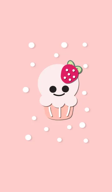 [LINE着せ替え] lovely smily cake 70 :)の画像1