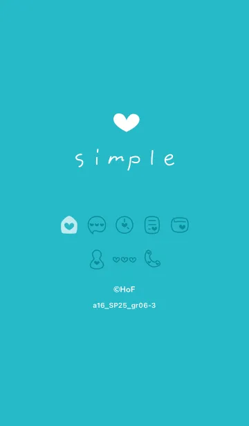 [LINE着せ替え] a16.25_グリーン6-3の画像1