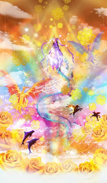 [LINE着せ替え] 運気最強になる着せ替え 神聖な神々たちの画像1