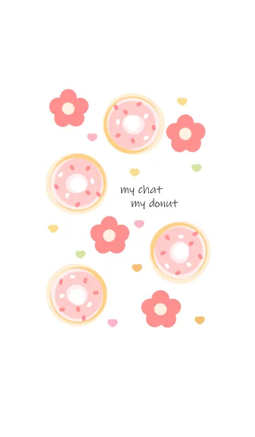 [LINE着せ替え] Donut Donut Donut 2 ！の画像1