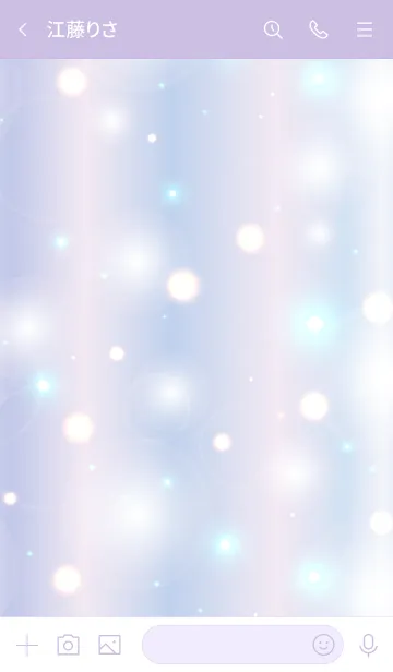 [LINE着せ替え] Fluffy Sparkling - MEKYM - 10の画像3