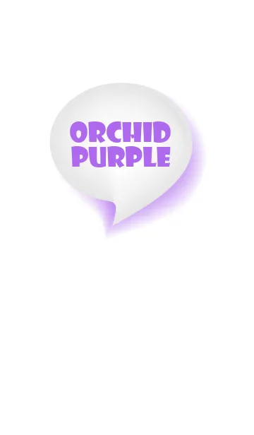 [LINE着せ替え] Orchid Purple & White Theme Vr.3 (JP)の画像1