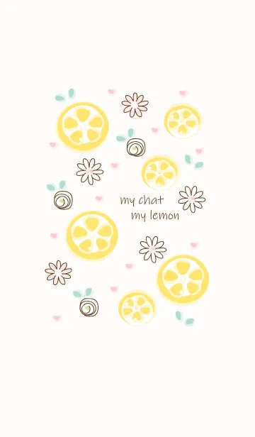 [LINE着せ替え] My chat my lemon 5の画像1